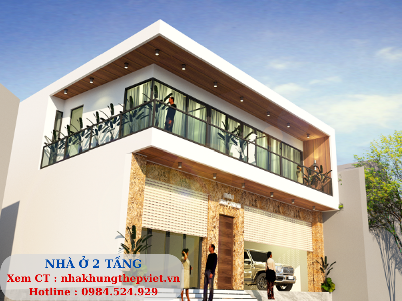 nhà kết cấu thép 2 tầng, nhà khung thép, nhà kết cấu thép, cải tạo nhà 2 tầng, cải tạo nhà khung thép, vật liệu nhẹ, ALC, alc,