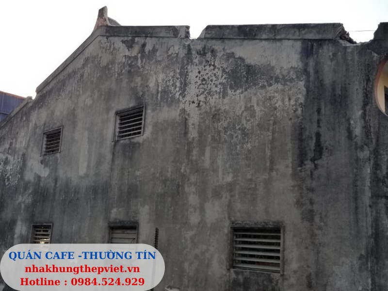 nhà khung thép, cơi nới vật liệu nhẹ, coi noi, vat lieu nhe, nhà khung thép 1 tầng, 2 tầng, quán cafe
