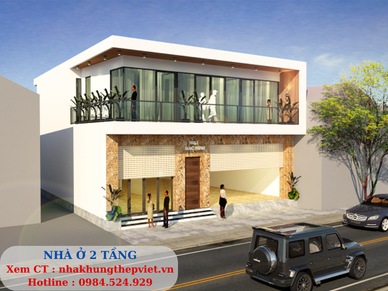 nhà kết cấu thép 2 tầng, nhà khung thép, nhà kết cấu thép, cải tạo nhà 2 tầng, cải tạo nhà khung thép, vật liệu nhẹ, ALC, alc,