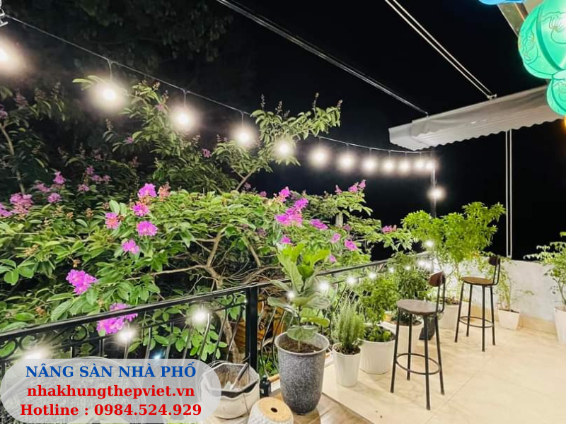 nhà khung thép, nha khung thep, cải tạo, cai tao, nâng tầng, nang tang, vật liệu nhẹ, vat lieu nhe,sàn alc, alc