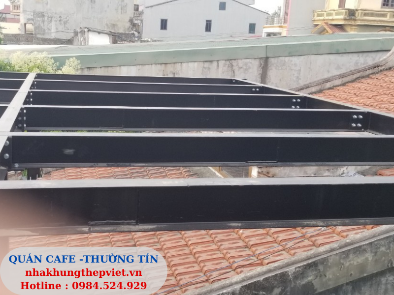 nhà khung thép, cơi nới vật liệu nhẹ, coi noi, vat lieu nhe, nhà khung thép 1 tầng, 2 tầng, quán cafe