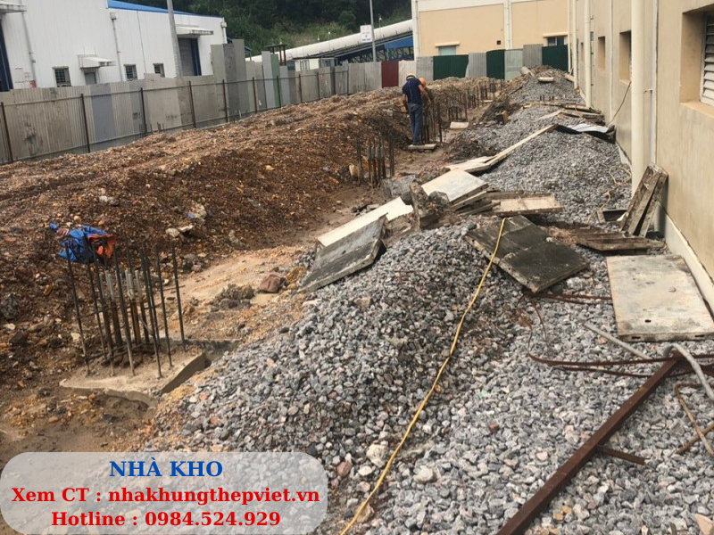 nhà kho, nha kho, sửa chữa nhà kho, nâng tầng nhà phố, nhà khung thép, khung thép, nha khung thep