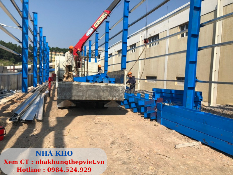 nhà kho, nha kho, sửa chữa nhà kho, nâng tầng nhà phố, nhà khung thép, khung thép, nha khung thep