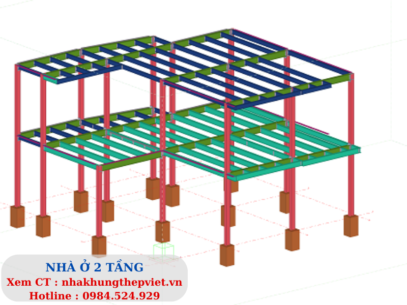 nhà 2 tầng, nhà 3 tầng, nhà khung thép, nha khung thep, cải tạo, cải tạo nhà 2 tầng, cải tạo nhà 3 tầng, khung thép, khung nhà thép