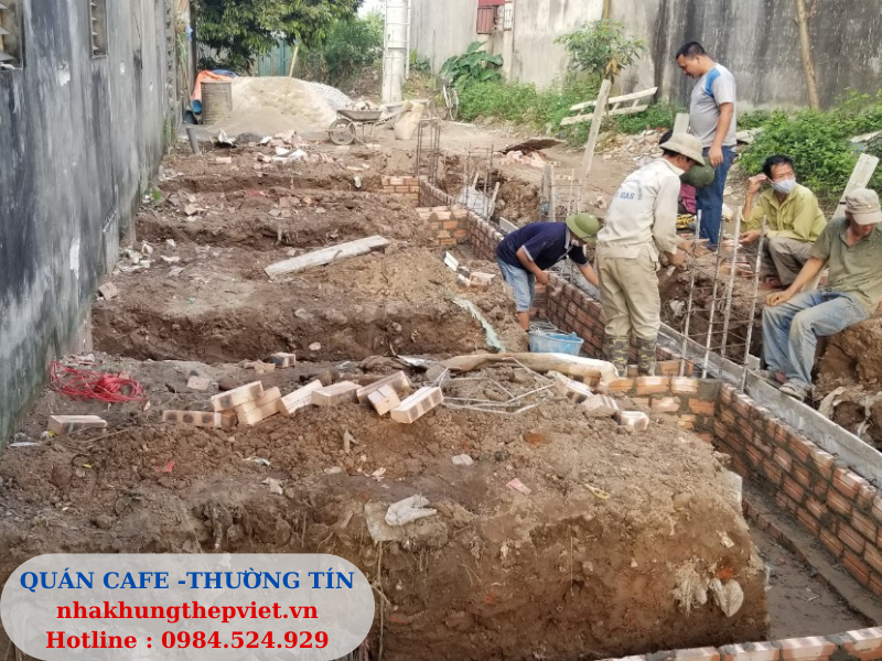 nhà khung thép, cơi nới vật liệu nhẹ, coi noi, vat lieu nhe, nhà khung thép 1 tầng, 2 tầng, quán cafe