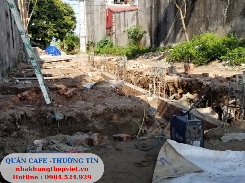 nhà khung thép, cơi nới vật liệu nhẹ, coi noi, vat lieu nhe, nhà khung thép 1 tầng, 2 tầng, quán cafe