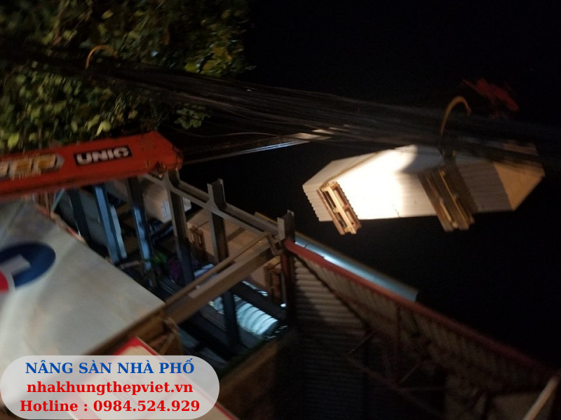 nhà khung thép, nha khung thep, cải tạo, cai tao, nâng tầng, nang tang, vật liệu nhẹ, vat lieu nhe,sàn alc, alc