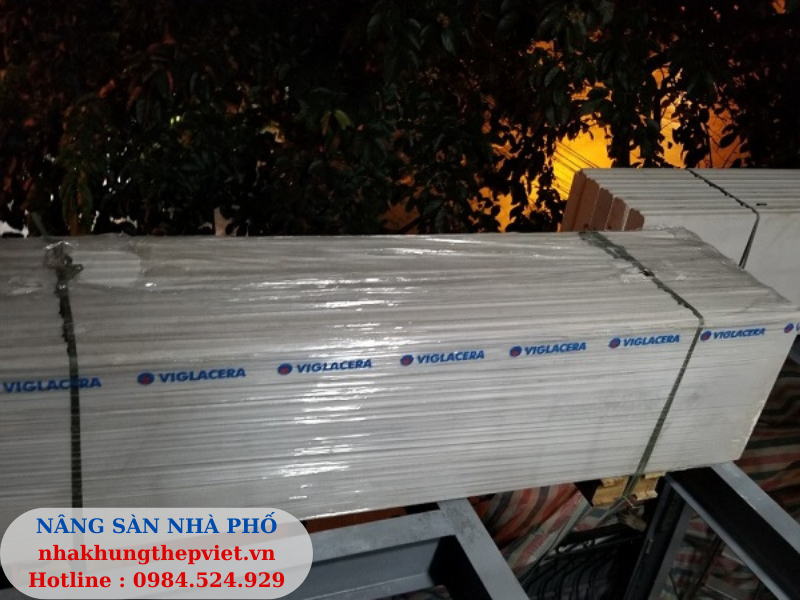 nhà khung thép, nha khung thep, cải tạo, cai tao, nâng tầng, nang tang, vật liệu nhẹ, vat lieu nhe,sàn alc, alc